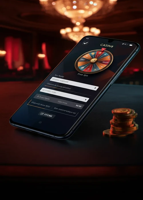 Pokie Spins signup form with Aussie player registration and verification